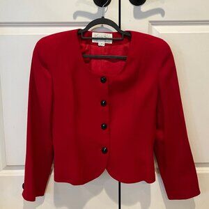 Christian Dior Vintage Red Blazer
